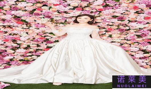范冰冰婚纱照（绽放如花的新娘）
